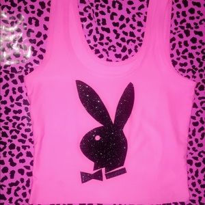 Playboy bunny crop top